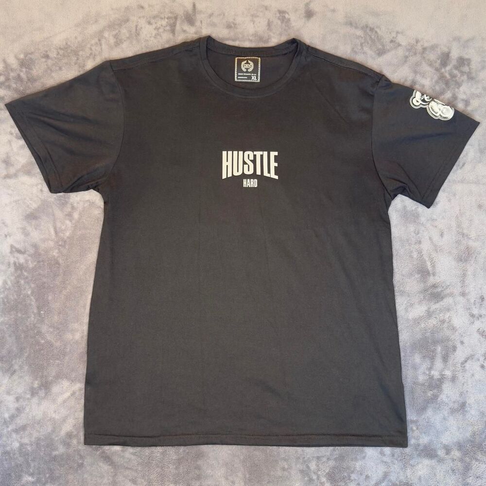 Unbranded Men's Black and Grey T-shirt